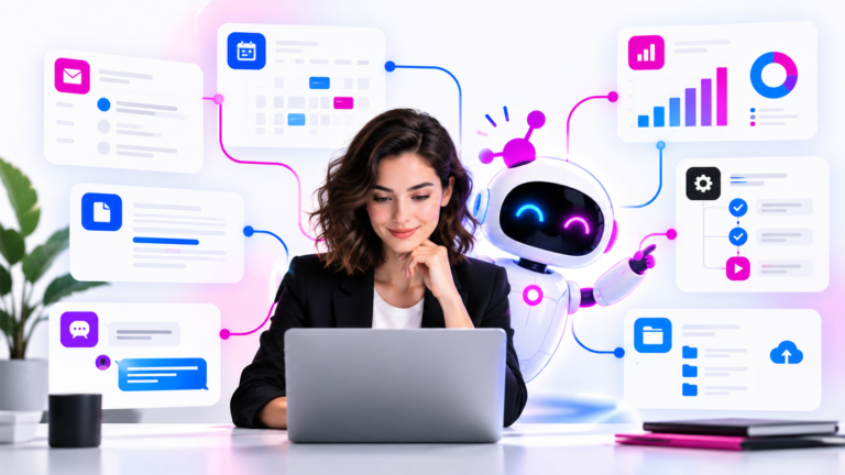 AI-agentek 2026 – WikiAI.hu cikk illusztráció
