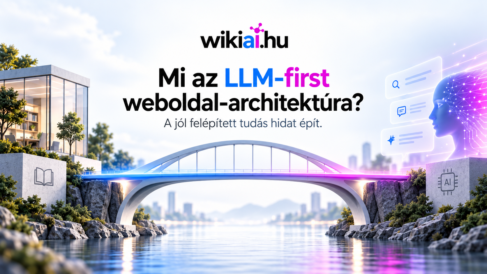 LLM-first weboldal-architektúra – digitális híd az emberi tudás, a keresők és az AI-rendszerek között