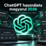 ChatGPT használata magyarul 2026 – az ingyenes Free és a fizetős Go, Plus, Pro és Business csomagok áttekintése, magyar nyelvű ChatGPT-felülettel és vállalkozói felhasználási példákkal.